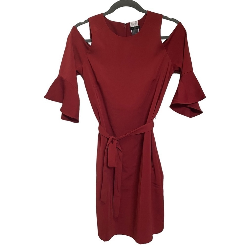 Cold shoulder dress